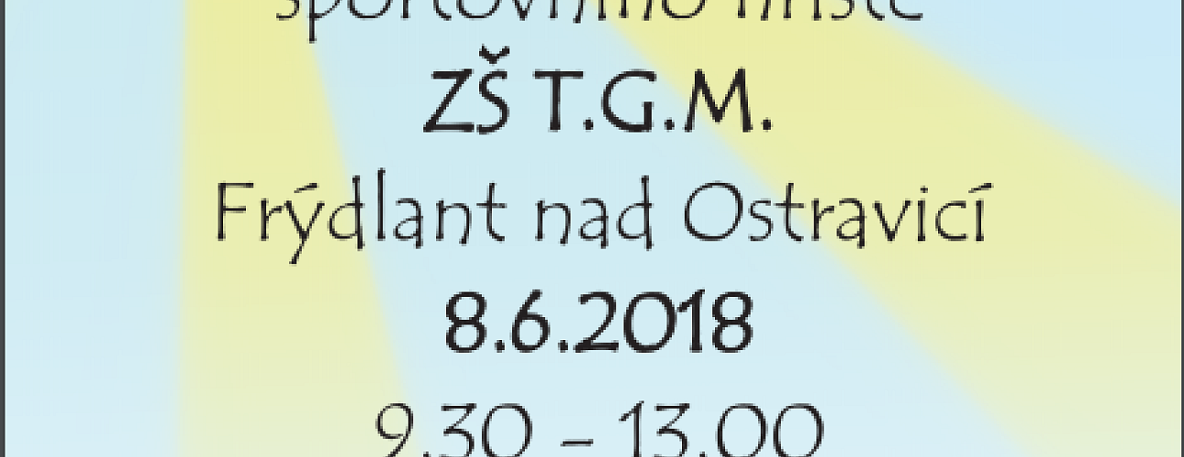 Otevírání hřiště pro školu T.G. Masaryka