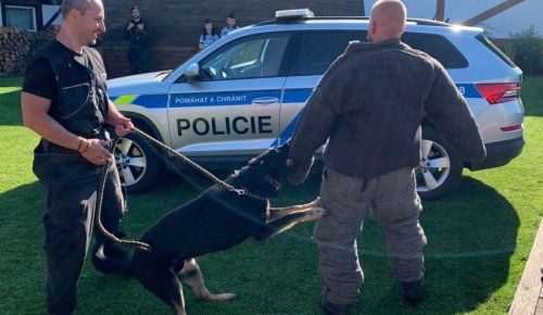 Návštěva policie ČR