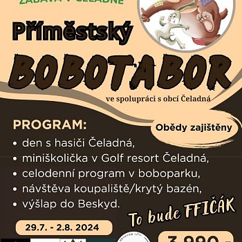 Příměstský bobotábor na Čeladné!
